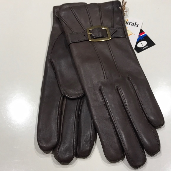 Ladies leather gloves - Picture 1 of 4